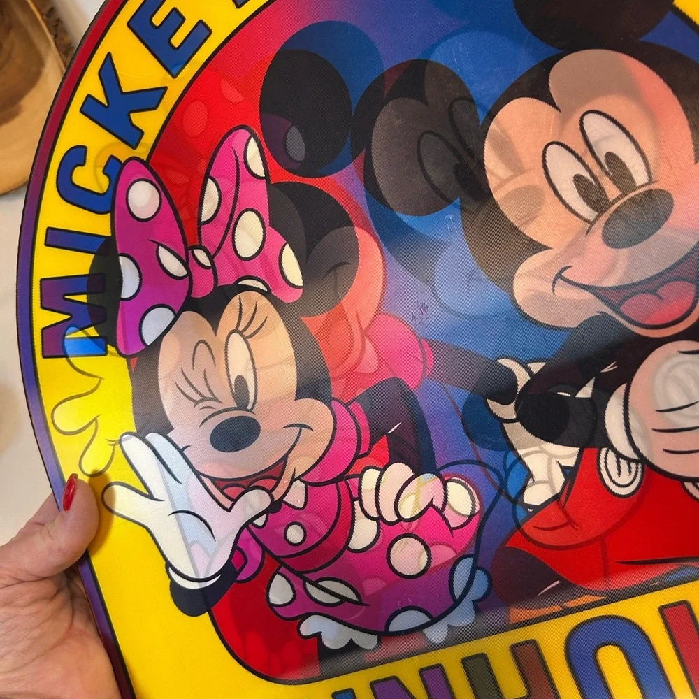 Disney Mickey Mouse Funhouse MICKEY & MINNIE‎ 3D Lenticular Wall/Door Sign